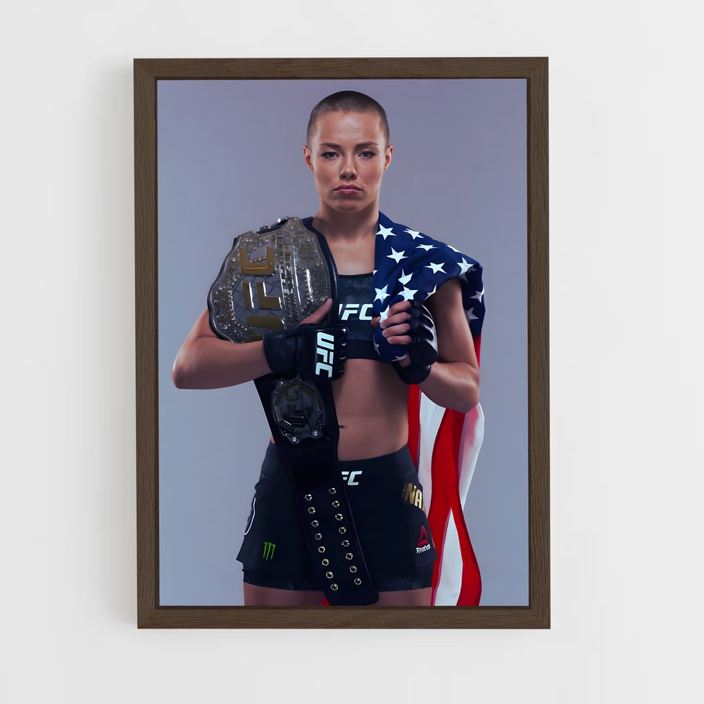 Poster Rose namajunas – affiche Taekwondo (vue 5)